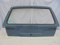 1 Kofferraumdeckel/ Heckklappe von VW fr den VW Polo Steilheck mit Scheibe in blau